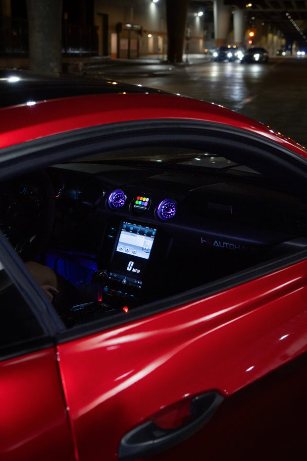 15-23 ColorShift AC Vents With LED Digital Gauge image 3