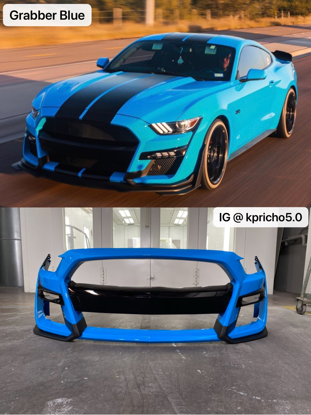 i5Autohaus GT500 Style Bumper for 2015-2017 Mustang image 10