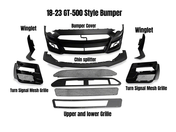Replacement Parts for 15-23 GT-500 Conversion Bumper image 0