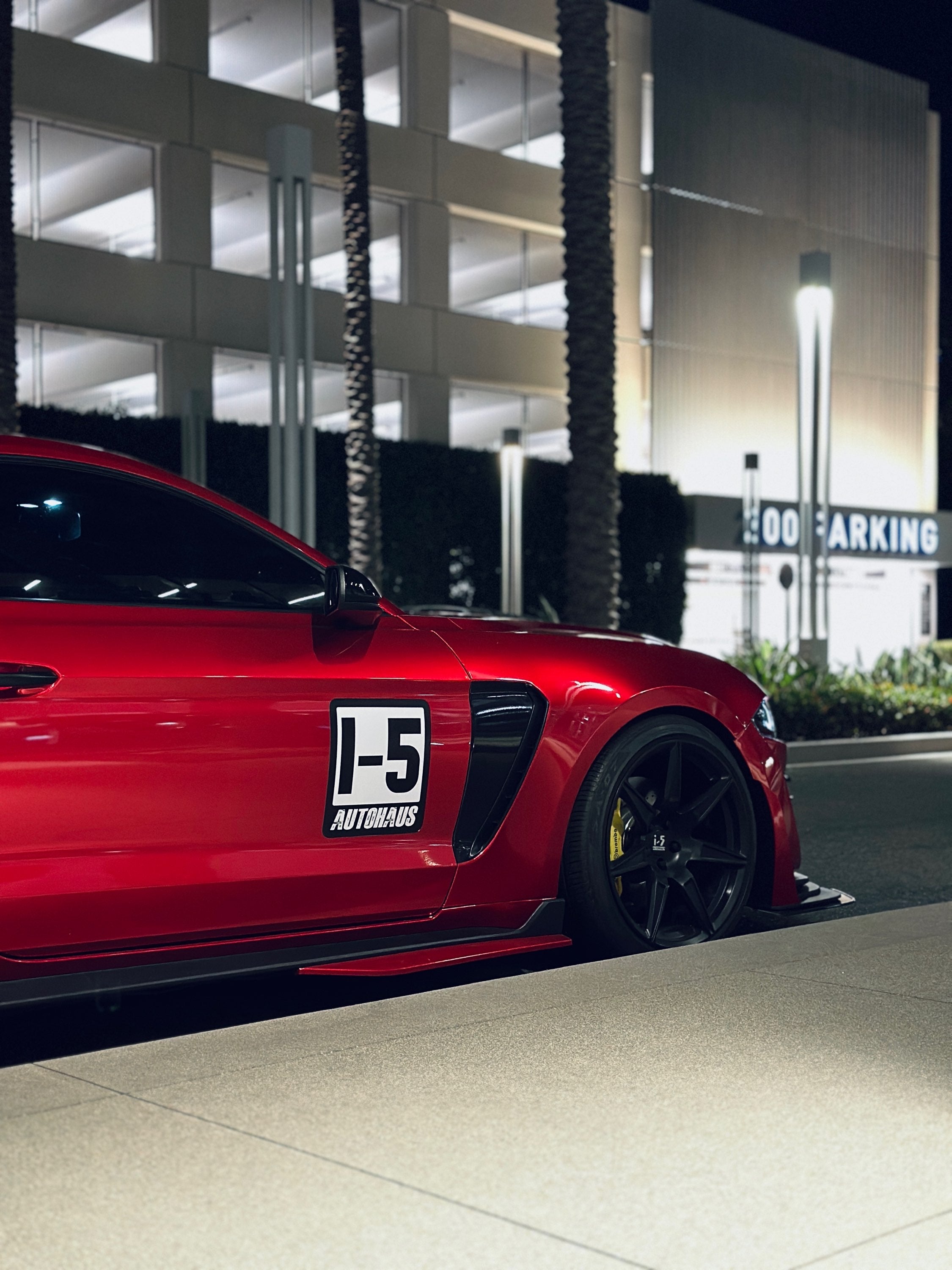 i5Autohaus GT350 Style Aluminum Fenders for 2018-2023 Mustang image 1