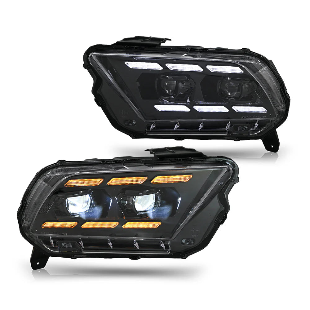 i5Autohaus S650 Style Headlights for 10-14 Mustang image 9