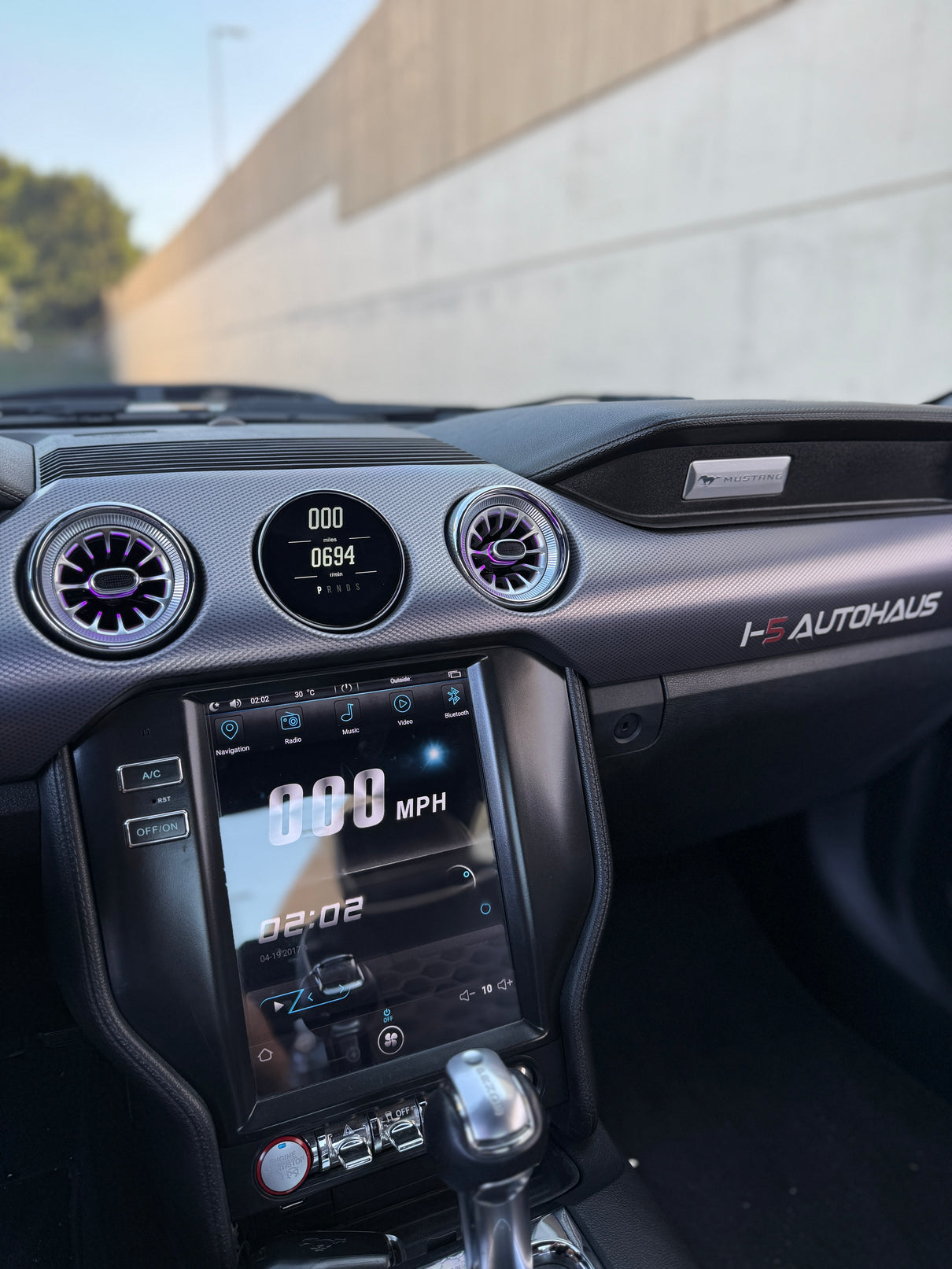 15-23 ColorShift AC Vents With LED Digital Gauge image 9