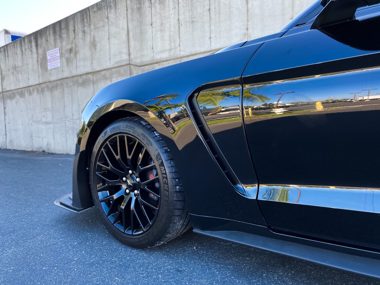 i5Autohaus GT350 Style Aluminum Fenders for 2018-2023 Mustang image 5