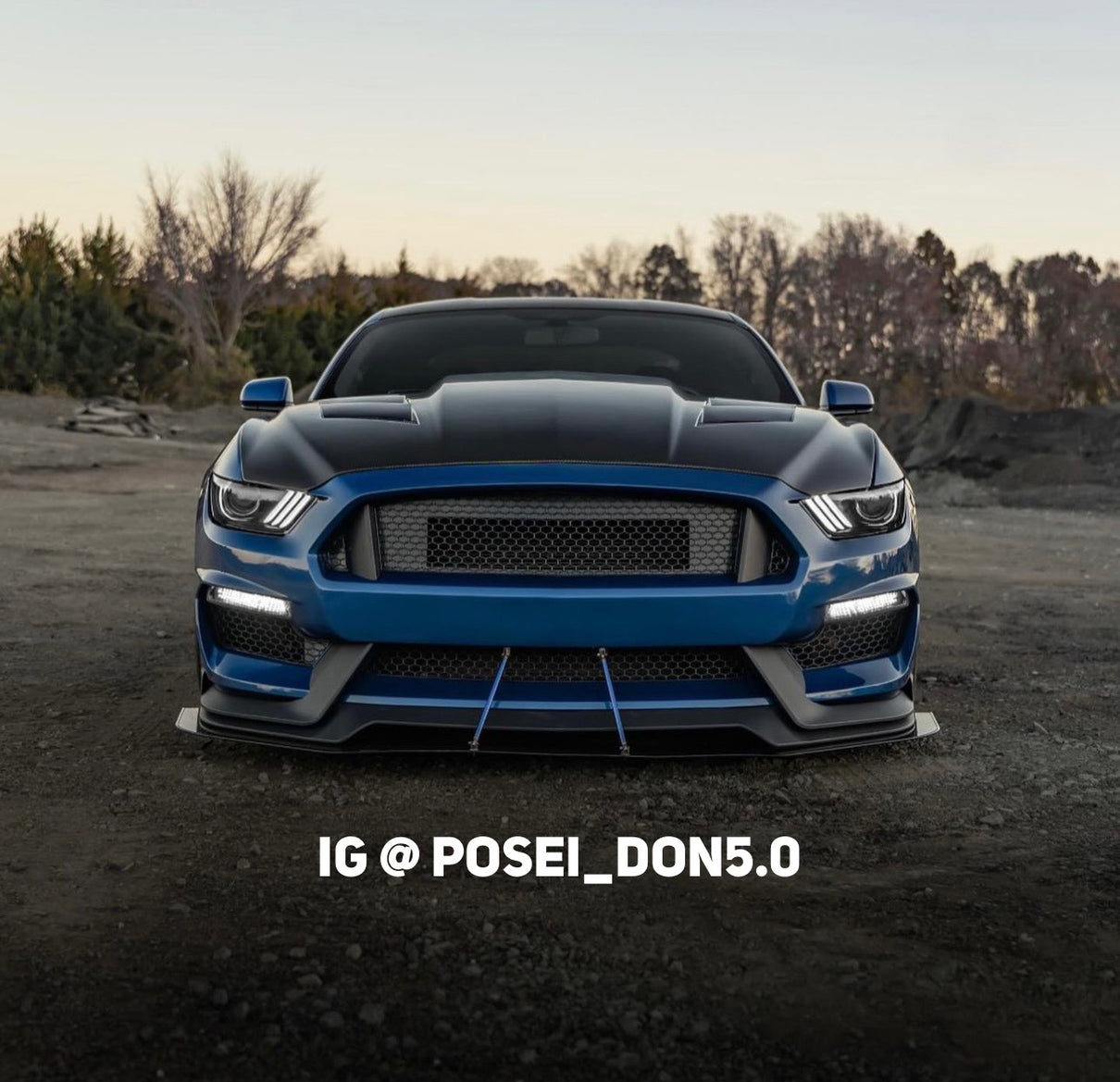 i5Autohaus GT350 Style Bumper for 2015-2017 Mustang image 0
