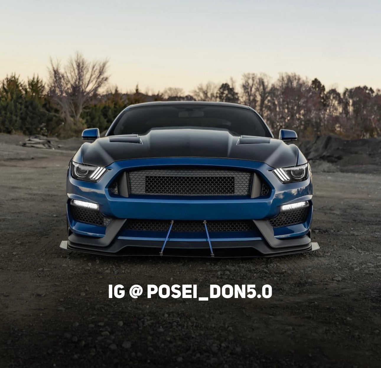 i5Autohaus GT350 Style Bumper for 2015-2017 Mustang image 0
