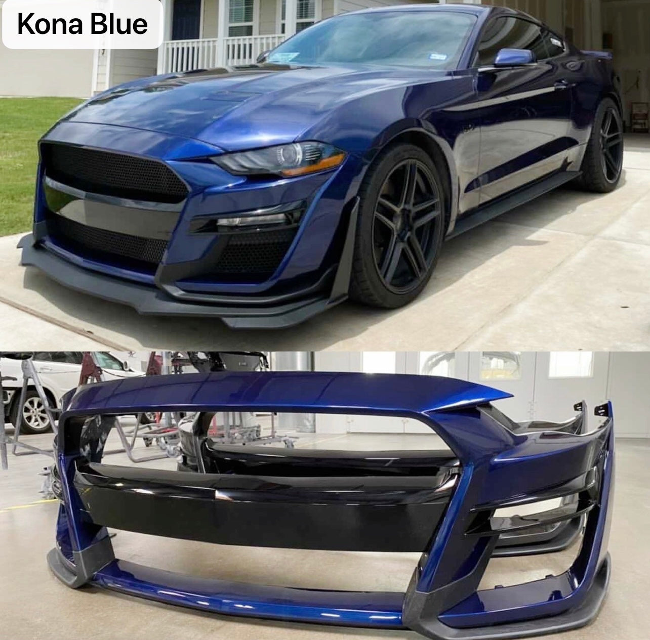 i5Autohaus 2018-2023 Mustang GT500 Style Bumper image 12