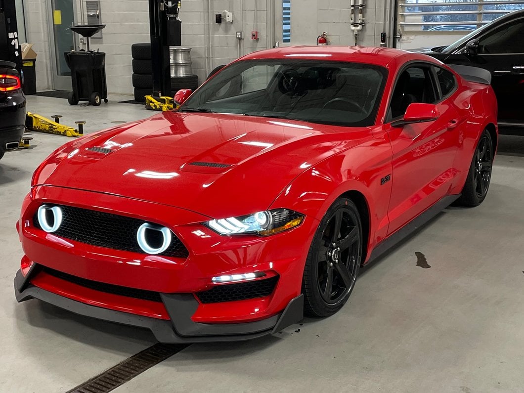 i5Autohaus GT350 Style Bumper for 2018-2023 Mustang image 3