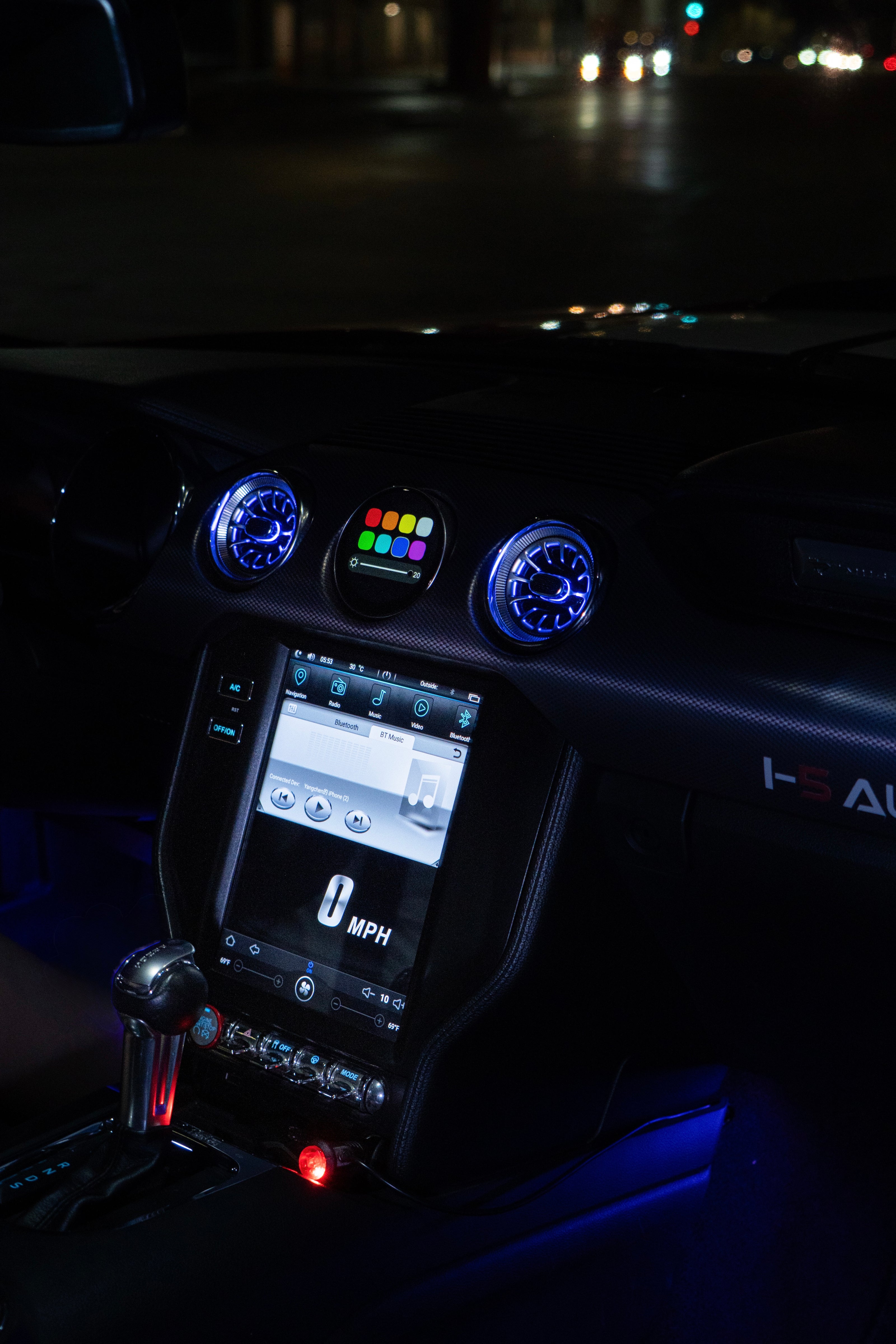 15-23 ColorShift AC Vents With LED Digital Gauge image 7