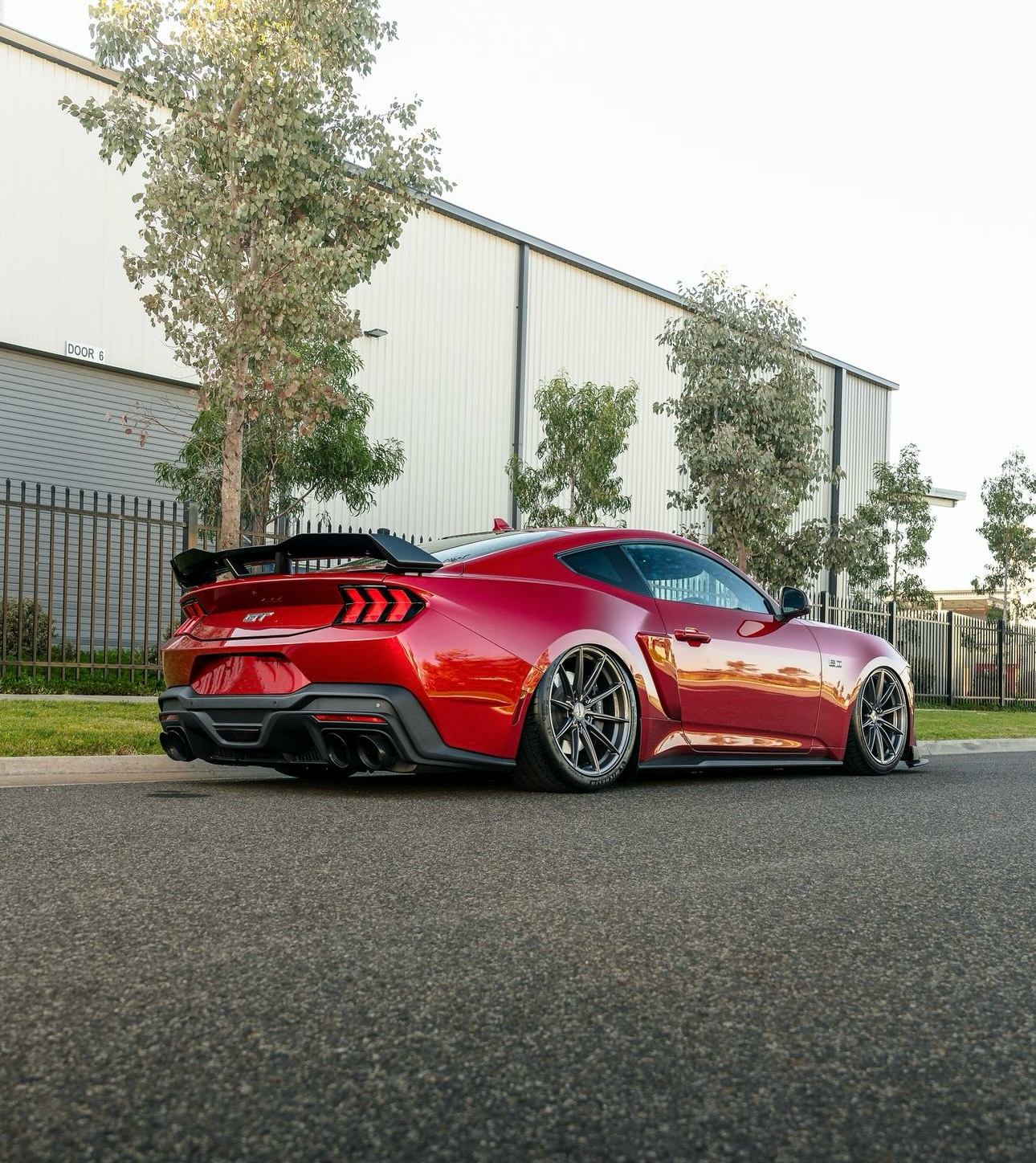 i5Autohaus 2024-2025 Mustang Dark Horse Style Rear Valance image 9