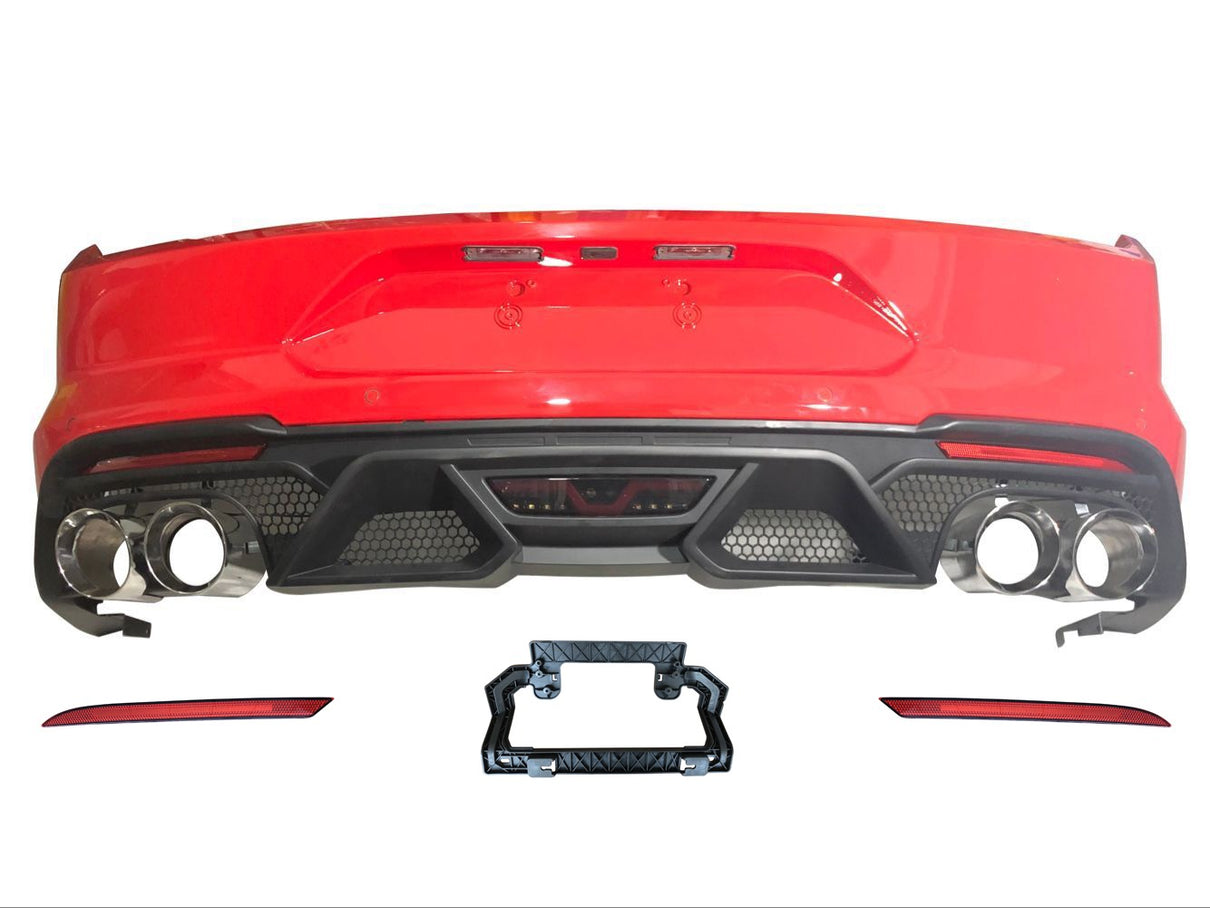2020 GT500 Style Rear Bumper (15-23 All) image 0
