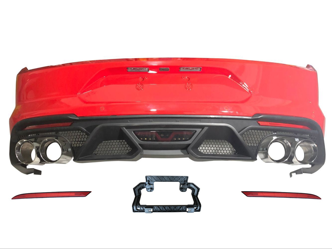 2020 GT500 Style Rear Bumper (15-23 All) image 0