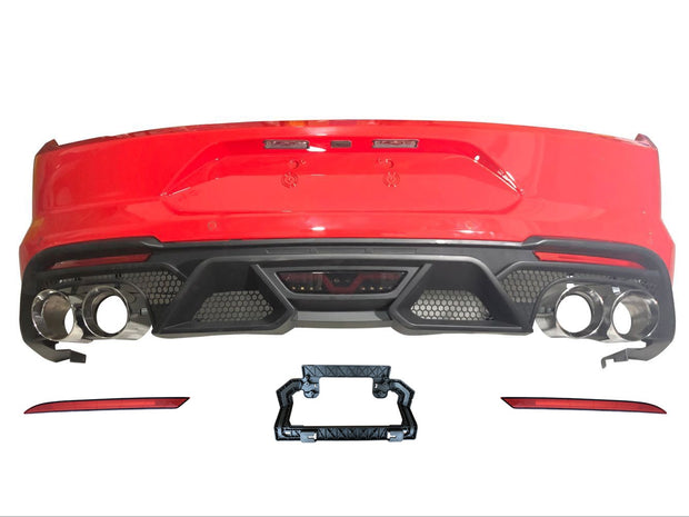 2020 GT500 Style Rear Bumper (15-23 All) image 0