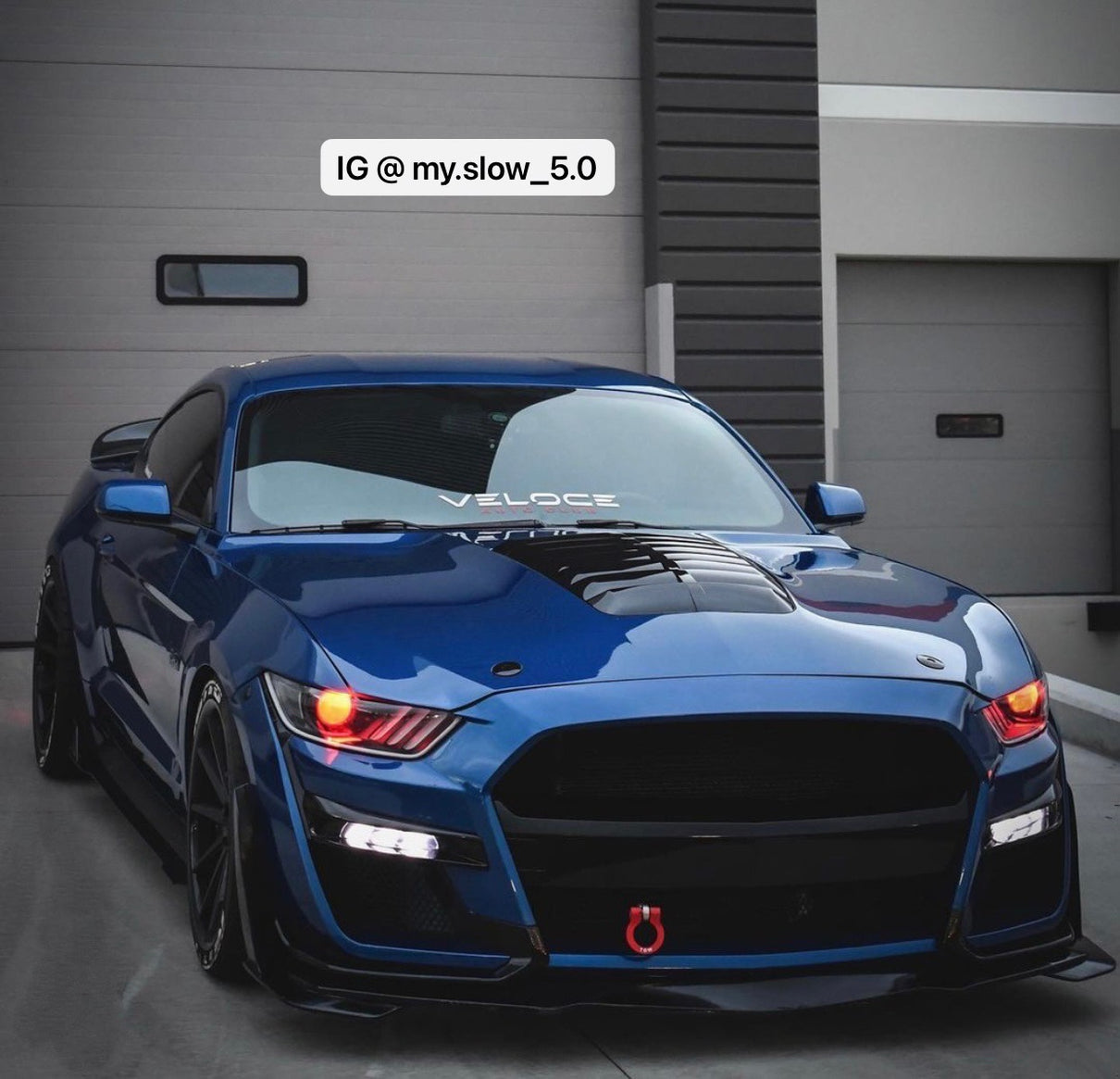 i5Autohaus GT500 Style Hood for 2015-2017 Mustang image 0