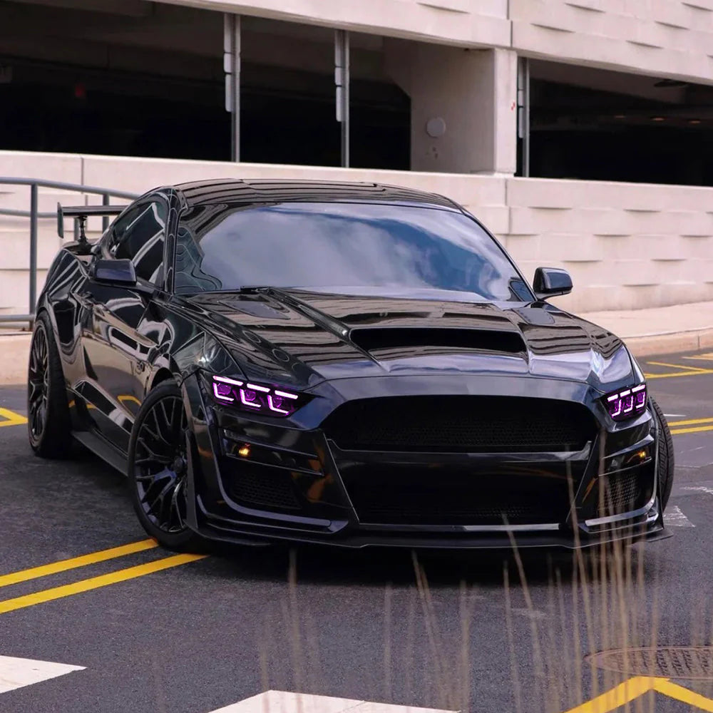 i5Autohaus RGB Colorshift S650 Style Headlights for 15-17 Mustang image 8