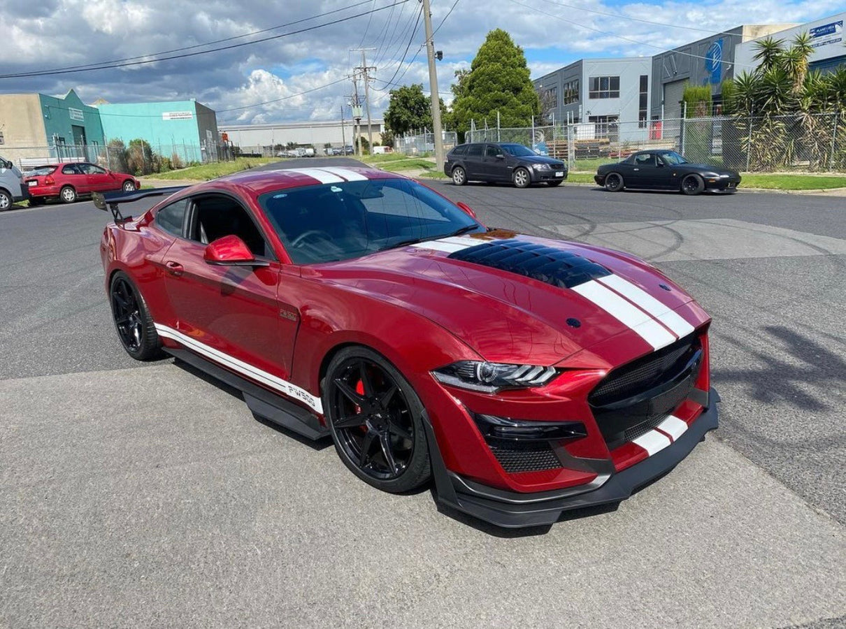 i5Autohaus GT500 Style Aluminum Hood for 2018-2023 Mustang image 2